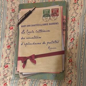 Book/livre: le cercle littéraire des amateurs d’épluchures de patates